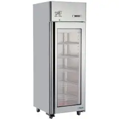 Armoire de maturation de la viande - Mod G-GDPH508C - Gestion de l'humidité - Température de fonctionnement 0°C / +25°C - Capacité de 508 litres - 1 porte en verre - Dimensions cm L 73 x P 80,5 x 210 H