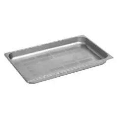 PLAQUES EN ACIER INOX GASTRONORM PERFORÉ
