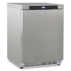 Armoire cong&eacute;lateur mod&egrave;le GN 200 BT INOX, temp&eacute;rature -15&deg;C / -20&deg;C, capacit&eacute; brute 200 Lt, dimensions ext&eacute;rieures 600 x 625 x 850 mm.