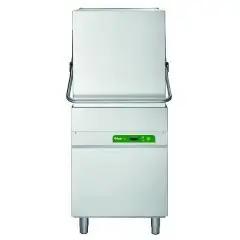 LAVE-VAISSELLE À CAPOT ÉLECTRONIQUE EN ACIER INOXYDABLE AISI 304 - Mod LAPI 50 CPLN - AVEC POMPE DE DÉCHARGE - TRIPHASE - HAUTEUR DE PASSAGE UTILE MAXIMUM 42,5 cm - PANIER CARRÉ 50 x 50 cm - CYCLE 9/60/120/180" - DOSEUR DE PRODUIT DE RINÇAGE - DIMENSIONS 