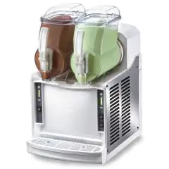 MACHINE POUR PRÉPARATIONS CRÉMEUSES - MOD. NINA 2 - 2 CUVES - 2 COMPRESSEURS - CAPACITÉ CUVE 2+2 L - Dim. L 28,1 x P 39,1 x h 49,8 cm - NORME CE