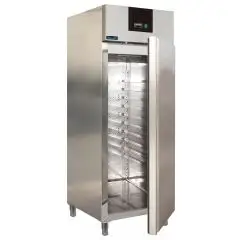 ARMOIRE RÉFRIGÉRÉE EN ACIER INOX AISI 304 - SPÉCIAL PÂTISSERIE - FROID VENTILÉ - Mod PXF990TN - CAPACITÉ 852 L - 1 PORTE - TEMPÉRATURE +2º/+8ºC - Dim L 74 x P 104,65 x h 210 cm