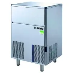 MACHINE À GLAÇONS CREUX - Modèle SDH 84 - CAPACITÉ DU BAC : 30 kg - PRODUCTION AVEC MOTEUR À AIR : jusqu'à 92 kg/24 h - PRODUCTION AVEC MOTEUR À EAU : jusqu'à 95 kg/24 h - Dimensions : L 67 x P 59,5 x H 89,2/98,4 cm