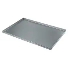 PLAQUE RECTANGULAIRE EN ALUMINIUM POUR PÂTISSERIE ET PIZZERIA cm 60x40