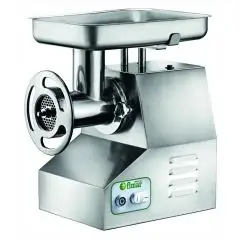 HACHOIR PROFESSIONNEL À VIANDE 32 TND (groupe broyage extractible) - Groupe broyage  aluminium - Fonction marche arrière - Puissance hp 2,2 - 1600W 230V Monophasé 50hz - Production horaire Kg/h 300-500