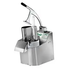 ÉPLUCHEUSE À LÉGUMES ET COUPE MOZZARELLA - Mod TV2000 RN TRF - Structure en acier inoxydable AISI 304 - 5 disques inclus - Alimentation triphasée 230-400V/3/50Hz - Puissance 370 W - Dimensions cm L 22 x P 61 x H 52