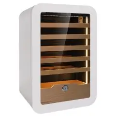 Vitrine réfrigéré pour vin avec capacité Lt 126 et température de +2 à +20 °C Klimaitalia VINARIUS 40 WHITE