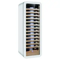 Vitrine réfrigéré pour vin avec capacité Lt 268 et température de +2 à +20 °C Klimaitalia VINARIUS 60 WHITE