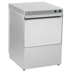 LAVE-VAISSELLE MÉCANIQUE EN ACIER INOXYDABLE AISI 304 - MOD. WRLV50MPS - AVEC POMPE DE VIDANGE - ALIMENTATION MONOPHASÉE - PASSAGE UTILE HAUTEUR MAXIMALE cm 32,5 - PANIER CARRÉ cm 50x50 - CYCLE (sec) 120 - DISTRIBUTEUR DE PRODUIT DE RINÇAGE HYDRAULIQUE - 