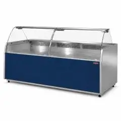 Banco alimentare refrigerato - Mod M 80 FB VVC - Ventilato - Temperatura &deg;C +2/+5 - Profondit&agrave; piano espositivo: 66 cm
