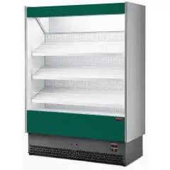 PR&Eacute;SENTOIR MURAL R&Eacute;FRIG&Eacute;R&Eacute; - MOD. VULCANO 80 PEINT F/V - POUR FRUITS ET L&Eacute;GUMES - VENTIL&Eacute; - TEMP&Eacute;RATURE MINIMALE DE SERVICE &deg;C +6/+8 - SELF SERVICE -NON MODULAIRE- NORME CE