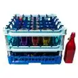 PANIER SPÉCIAL  POUR LE LAVAGE DES 25 BOUTEILLES D'EAU DE  100 cl. - MOD. 100137 - DIM. PANIER 50 x  50  cm - NORME CE