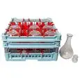 PANIER SPÉCIAL  POUR LE LAVAGE DES 9 BOUTEILLES D'EAU DE  127 cl. - MOD. 100140 - DIM. PANIER 50 x  50  cm - NORME CE