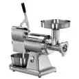 Combinaison Hachoir à viande et Râpe 12/AT - (Groupe broyage extractible) - Groupe broyage inox - Monophasé - Production horaire hachoir à viande Kg/h/h 100-160 - Production horaire Râpe Kg/h 40 - Norme CE
