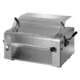 LAMINOIR À PÂTES ET PIZZA - 1 PAIRE DE ROULEAUX - Mod. SI420 - Monophasé - Puissance 0,5 hp - 370W 230V/1/50Hz - Longeur rouleaux 420 mm - Norme CE