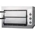 FOUR À PIZZA ÉLECTRIQUE - Mod. MINI - Panneau de contrôle MANUEL - Monophasé/triphasé - N. 2 chambres - Dim. chambres cm 50x50xh11 - Puissance 6 kW - Norme CE