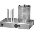 MACHINE À HOT DOG - Mod. WD3 - N. 3 plots pour chauffer le pain - 230V Monophasé 50-60 Hz - Puissance 1100 W - Norme CE