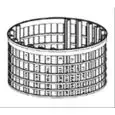 PANIER MAILLE LARGE POLYPROPYLENE - Dimensions  Ø cm 36x17