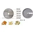 DISQUES COUPELÉGUMES - Mod. DG -pour modèle chef   600 - 800 - pour COUpour EN CUBES - à utiliser avec disque mod. E