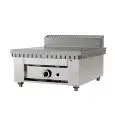 Plaque à piadina au gaz Pollini - Modèle C.P4 - Top - Plaque en acier inox - Puissance thermique :  6,7 kW - Norme CE