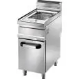 FRITEUSE À GAZ  - LIGNE EFFE - Mod. SFM20M - CAPACITÉ CUVE Lt. 20 - Puissance Kw 16,5 - Alimentation méthane (en dotation Kit GPL ) - Norme CE