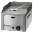 PLANCHA À GAZ DE COMPTOIR - Mod. FRY1/LM - SURFACE 1/2 lisse et 1/2 rayée - PUISSANCE 4 kW - Plan de cuisson 32,5x48 cm - Alimentation MÉTHANE/GPL - Norme CE