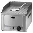 PLANCHA À GAZ DE COMPTOIR - Mod. FRY1/RM - SURFACE rayée - PUISSANCE 4 kW - Plan de cuisson 32,5x48 cm - Alimentation MÉTHANE/GPL - Norme CE