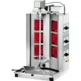 GYROS MACHINE À KEBAB ÉLECTRIQUE - Mod. GYR 60 - STRUCTURE EN ACIER INOX - CAPACITÉ VIANDE Kg 10-30 - PUISSANCE 4,2 kW - Triphasé - Norme CE