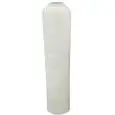 Vase - couleur blanc - Structure en ciment, travail artisanal - Modèle 1184-J40L