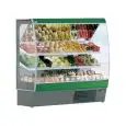 PRÉSENTOIR MURAL RÉFRIGÉRÉ - MOD. LIDO FV - POUR FRUITS ET LÉGUMES - VENTILÉ - TEMPÉRATURE MINIMALE DE SERVICE °C +6/+8 - SELF SERVICE - MODULAIRE- NORME CE
