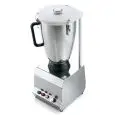 BLENDER  - MOD FRUJU5 - CAPACITÉ  N. 1 CARAFE DE  lt 5 - CORPS et CARAFE en acier INOX - Variateur de vitesse - ALIMENTATION V 230/50Hz MONOPHASÉ - PUISSANCE W 750 - DIM. Cm L 24,5 X P 26 X h 54 - Norme CE