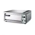 FOUR ÉLECTRIQUE À PIZZA - MOD. FORPIZ - N. 1 CAMERA - PLAN DE CUISSON EN PIERRE RÉFRACTAIRE - DIMENSIONS INTÉRIEURES cm L 42,3 X P 35,3 X h 8,1 - PUISSANCE  W 1600 - ALIMENTATION 230/50Hz MONOPHASÉ - TEMP. °C +50/+350 - N. PIZZE 2 (Ø cm 22,5) - Norme CE