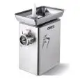 HACHOIR PROFESSIONNEL À VIANDE DE COMPTOIR - MOD. TC 32.1qS - STANDARD - COL D'INTRODUCTION CARRÉ - Production horaire Kg/h 500 - Alimentation MONOPHASÉ 230/50/1 - Norme CE