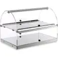 VITRINE,PRÉSENTOIR NEUTRE - MOD. CO63S - PARTIES LATÉRALES ET PORTES EN PLEXIGLASS - DIM. Cm L 50 x P 35 x h 33 - NORME CE