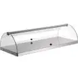 VITRINE,PRÉSENTOIR NEUTRE - MOD. CO92S - PARTIES LATÉRALES ET PORTES EN PLEXIGLASS - DIM. Cm L 80 x P 35 x h 20 - NORME CE