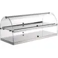 VITRINE,PRÉSENTOIR NEUTRE - MOD. CO93S - PARTIES LATÉRALES ET PORTES EN PLEXIGLASS - DIM. Cm L 80 x P 35 x h 33 - NORME CE