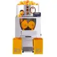 PRESSE AGRUME EN ACIER INOX - Mod. F 50 AC - CHARGE AUTOMATIQUE  - COMPTEUR NUMÉRIQUE D'ORANGES- CAPACITÉ  20/25 jus pressé par minute - VOLUME FRUIT  max Ø mm 80 - MONOPHASÉ - NORME CE