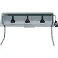 CHÂSSIS LAMPES À INFRAROUGES - MOD. PI - Voltage V230 50/60 Hz