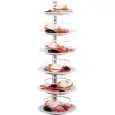 PORTE ASSIETTES MURAL - MOD. CA1439P - Pour assiettes 18/23 - Capacité n. 12 assiettes - Dim. 42x20xh90 cm