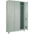 ARMOIRE-VESTIAIRE MÉTALLIQUE - MOD. CLA 35/50 - STRUCTURE MONOBLOC - 1 RAYON MÉTALLIQUE - DIM. L 103 x H 180 cm