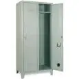 ARMOIRE-VESTIAIRE MÉTALLIQUE - MOD. ELI 50P2/80 - STRUCTURE MONOBLOC - DIM. L 80 x P 50 x H 180 cm - Volume 0,74 m³ - Poids 26 kg