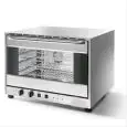 FOUR ÉLECTRIQUE À CONVECTION  - MOD. SAHARA 80/4 NEW - N. 4 TABLETTES - N. 4 PLAQUES (cm 60X40 o GN 1/1) - PUISSANCE  W 3400 - ALIMENTATION V 230/50Hz MONOPHASÉ - DIMENSIONS EXTÉRIEURES cm L 82 x P 76 x h 61 - Norme CE