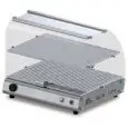 VITRINE PRÉSENTOIR CHAUFFANTE - MOD. VISTA/RAINBOWH - PUISSANCE  W 450 - ALIMENTATION V 230/50Hz MONOPHASÉ - TEMPÉRATURE  MAX 70° - TABLETTE D'EXPOSITION DE  cm L 53 x P 35,6 + L 53 x P 32 - DIM. Cm L 55 X P 40,5 X h 42,5 - Norme CE