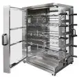 MULTIGRILL - MOD. MGK10E -  Structure portante en acier inox - 10 moteurs 230V - 10 épées en acier - Alimentation 400V triphasée + N - Puissance 7,2 KW - Dimensions : L 46,5 X P 58 X h 87 cm - Norme CE