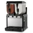 MACHINE À SORBETS - MOD. SORBY DREAM 2 - 2 CUVES - 1 COMPRESSEUR - CAPACITÉ 10+10 L - Dim. L 39 x P 51,5 x h 68,5 cm - NORME CE