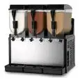 MACHINE À SORBETS - MOD. SORBY DREAM 3 - 3 CUVES - 1 COMPRESSEUR - CAPACITÉ 10+10+10 L - Dim. L 58,5 x P 51,5 x h 68,5 cm - NORME CE