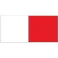 COULEUR DU SIÈGE BLANC + ROUGE