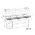 KIT PORTE ASSIETTES LONG POUR MOD. 6