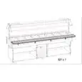 KIT PORTE ASSIETTES LONG POUR MOD. 8