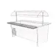 KIT PORTE ASSIETTES LONG POUR MOD. 6